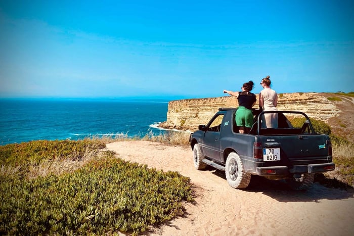 Lissabon: Jeep-strandtur til Arrábida og Sesimbra med picnic