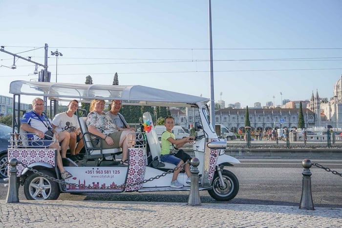 Lissabon: Stadens höjdpunktstur med tuk-tuk
