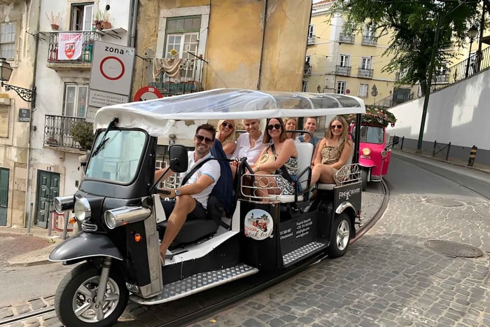 Lisbona: Tour privato in Tuk-Tuk