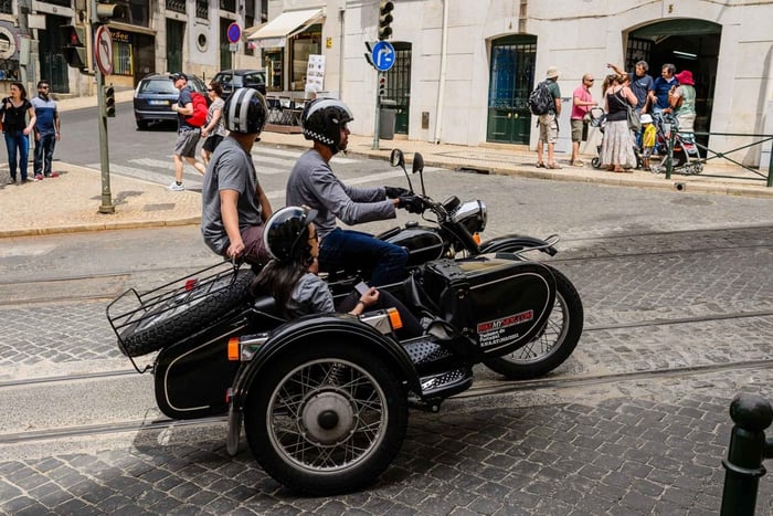 Lissabon Zijspan Tour (de netflix versie)