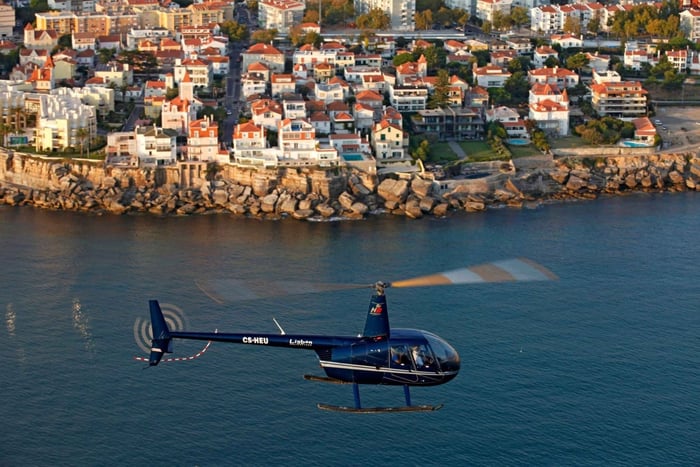 Lissabon: Helikoptertur til Sintra og Cabo da Roca
