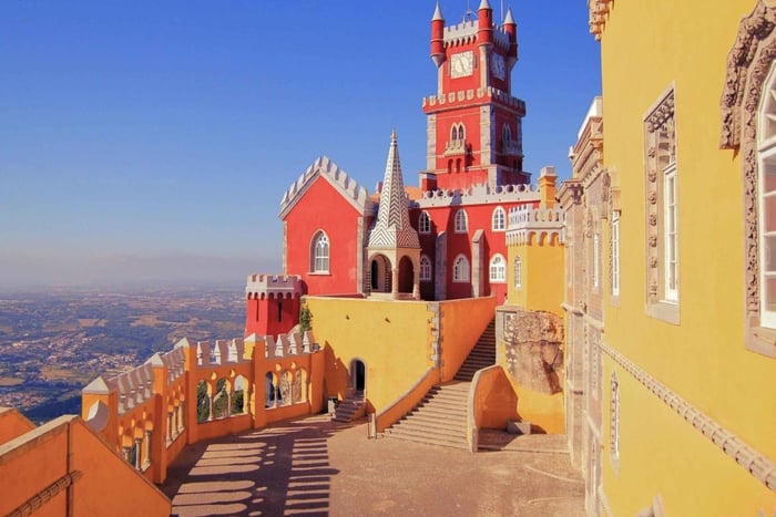 Sintra, Pena, Regaleira, Cabo & Cascais All Included