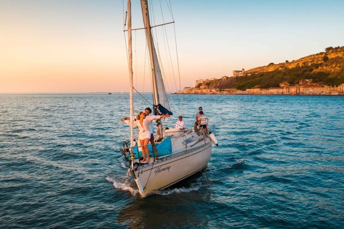 'Sunset' & 'Day Tours' by boat, with drink and music