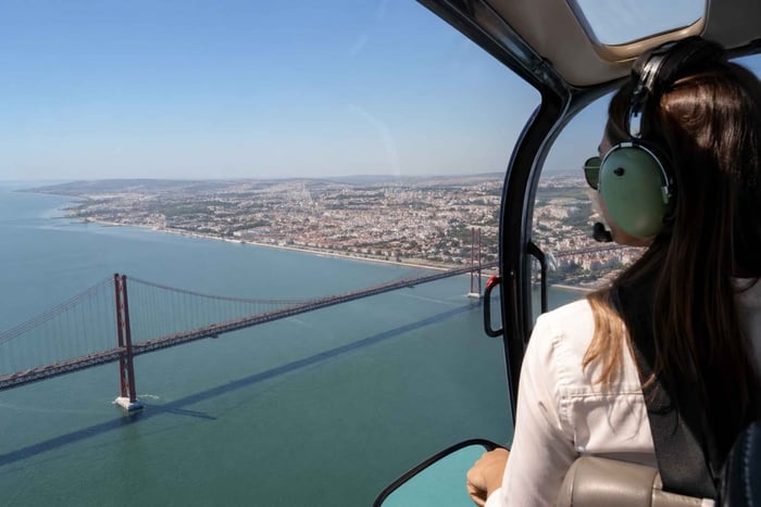 Lissabon-Tour inklusive Helikopterflug