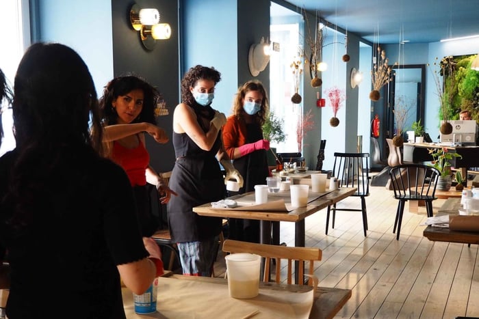 Lissabon: Saippuan ja shampoopalkin valmistustyöpajat: Luonnollinen saippua ja shampoopalkki