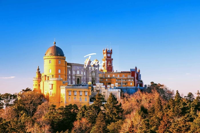 Sintra: palacio da Pena, castillo árabe, Regaleira y Monserrate