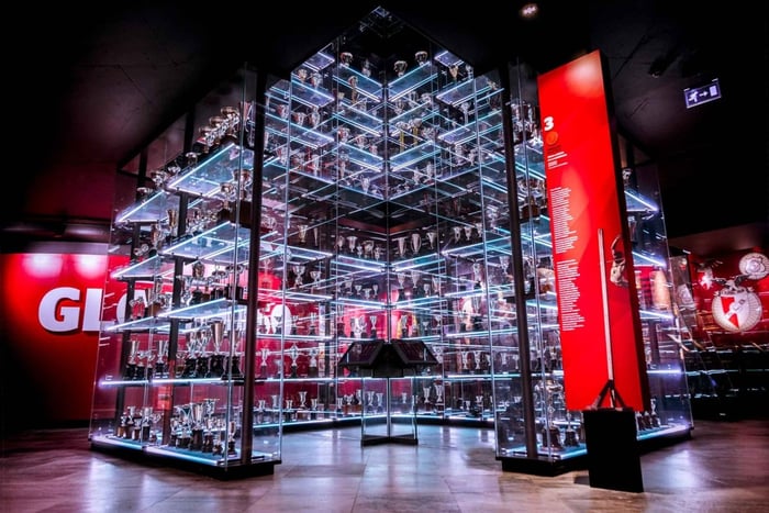 Lissabon: tour door het Benfica Museum met souvenirsjaal