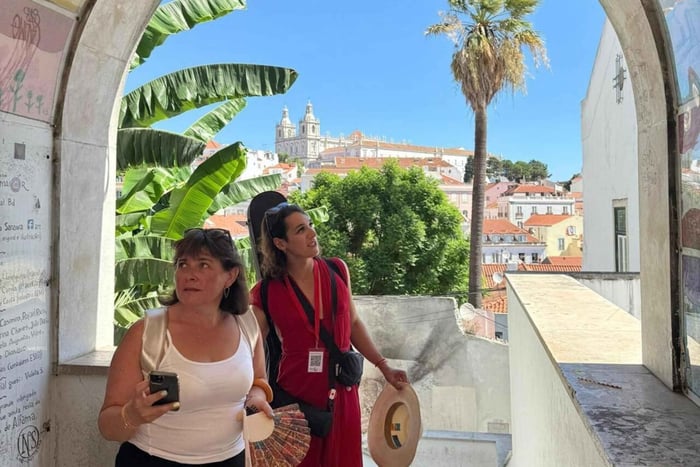 Wandeltour in kleine groep Lissabon + tickets voor het Castelo de São Jorge