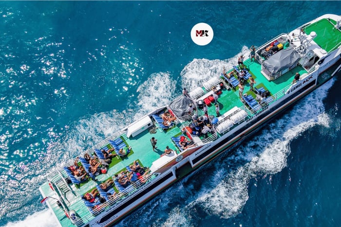 Bali : ferry rapide, aller simple, vers Gili Trawangan, Gili Air et Lombok