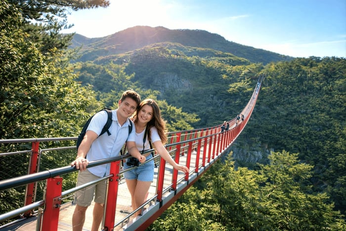 DMZ Insider Tour: 3:e tunneln, NK Defector Meet & Red Bridge