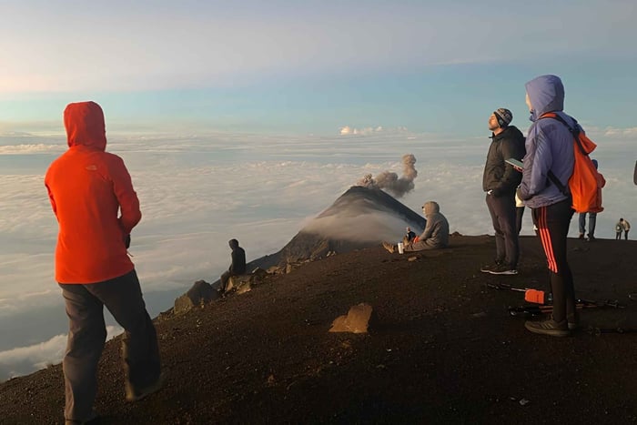 Из Антигуа: приключения, двухдневный поход к вулкану Акатенанго