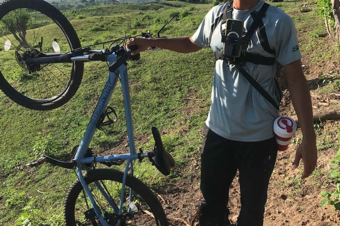 Lombok: Guidad gruscykelrutt med kaffe och brunch