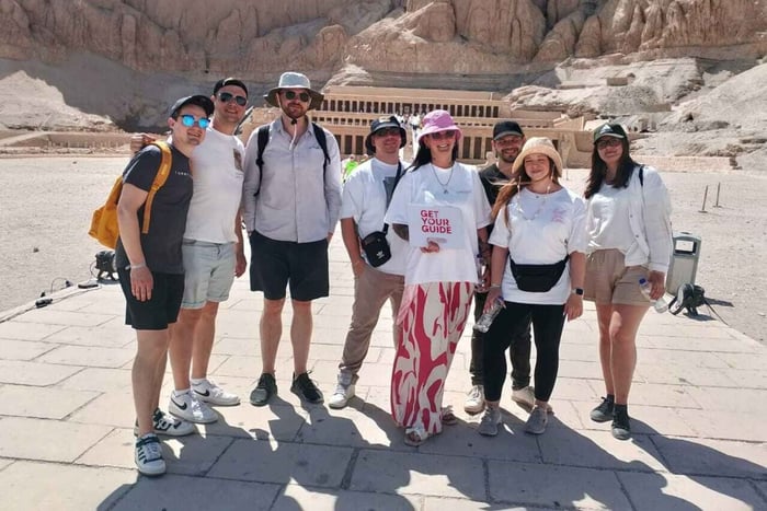 Excursion d'une journée à Louxor au départ d'Hurghada en petit groupe et visite de la tombe de Toutânkhamon