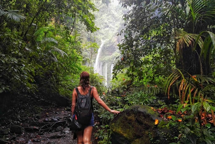 Nord-Lombok: Sendang Gile-fossen og Senaru Village Tour