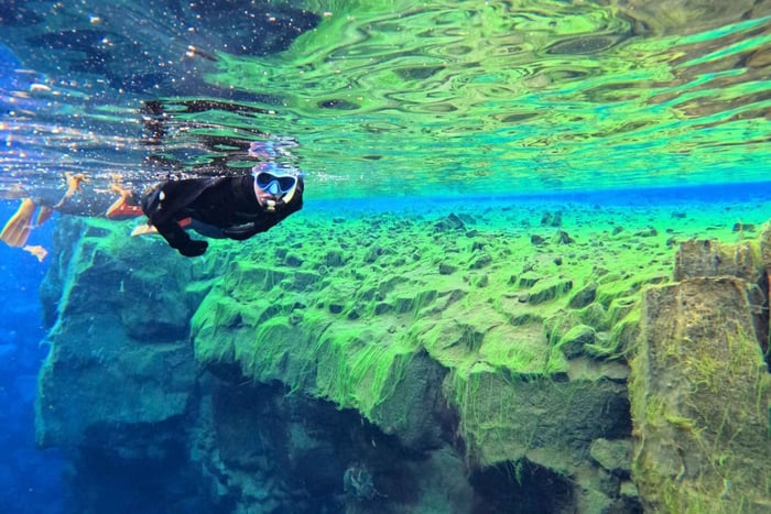 Silfra: Fissure snorkeltour met onderwaterfoto's