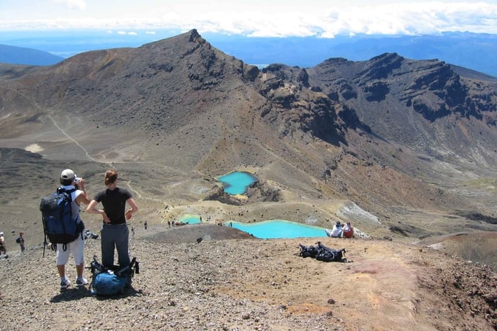 Traversée alpine de Tongariro : Navette aller-retour sur le sentier de randonnée