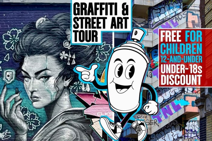 ADVANCED GRAFFITI STREET ART TOUR / SHOREDITCH / EAST LONDON