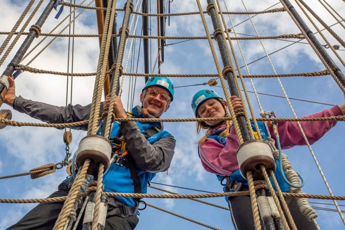 Cutty Sark Eintrittskarte mit geführter Rigg-Besteigung