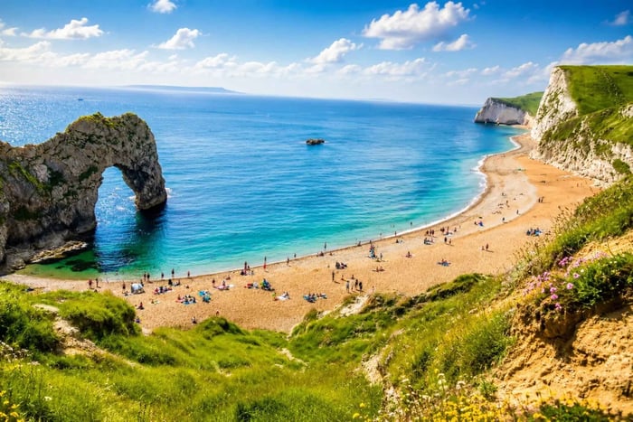 Ab Tagestour zur Lulworth-Bucht und zum Strand von Bournemouth