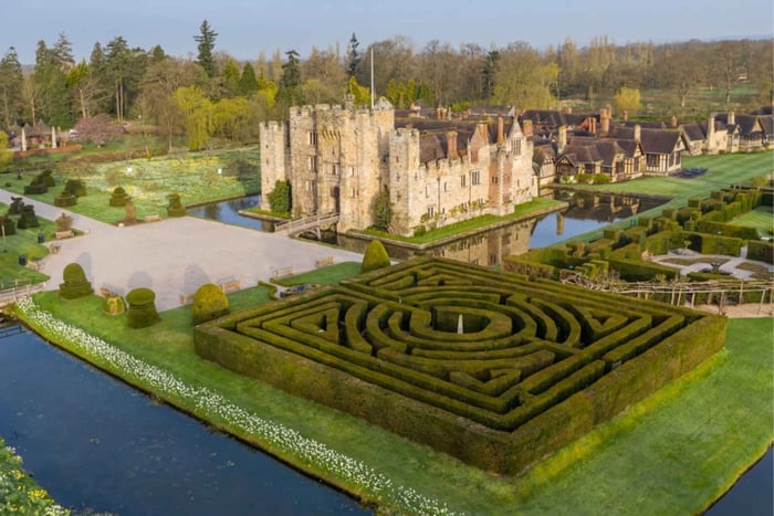 Hever Castle med inträdesbiljett