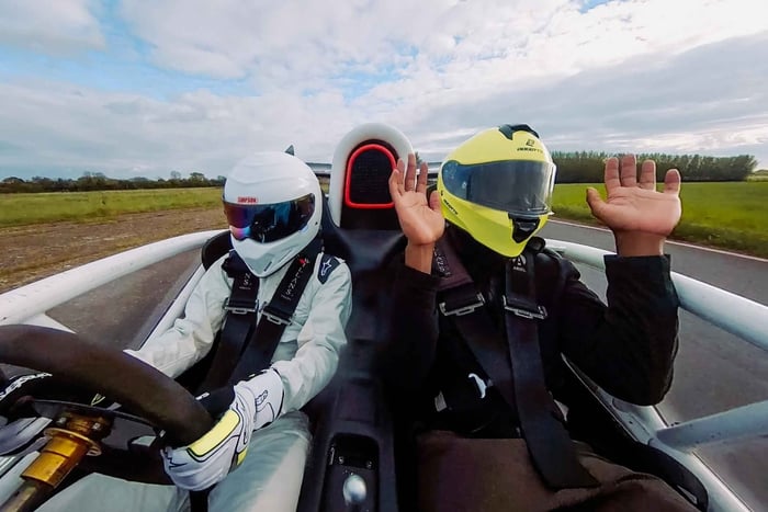 London:High-Speed Supercar Passenger Ride with Driver