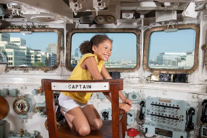 London: HMS Belfast Ticket & Southbank Highlights Audio Tour