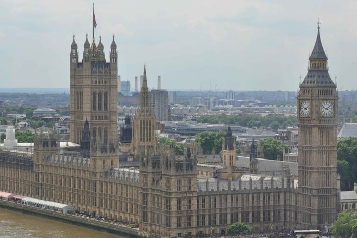 London: Billett til Houses of Parliament og politisk London