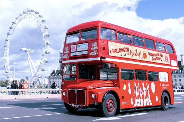 London Spooky Halloween Afternoon Tea Bus Tour