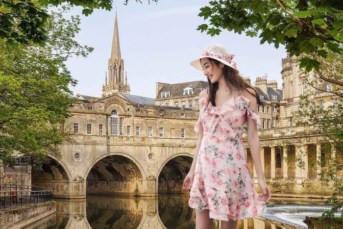 Da Londra: gita di 1 giorno a Stonehenge e Bath per cinesi con biglietto d'ingresso