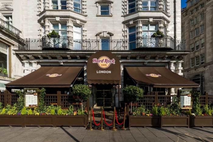 Londres: Hard Rock Cafe con menú del día para comer o cenar