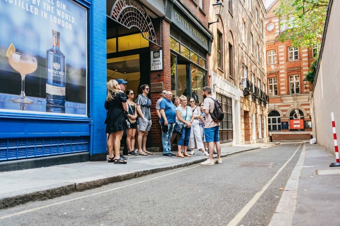 Historische Pubs im Zentrum Londons Rundgang