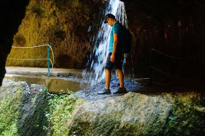 From Funchal: Levada Nova Hiking Tour with stopover at beach