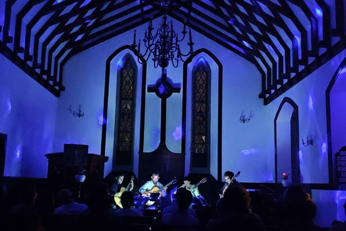 Funchal: Concert van het Funchaal Gitaarkwartet