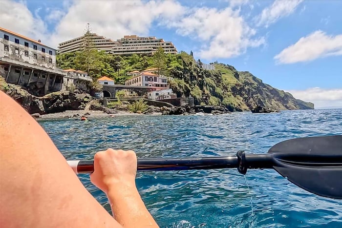 Funchal : excursion en kayak et plongée avec tuba à la réserve naturelle de Garajau