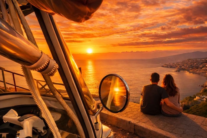 Funchal: Sunset Tuk-Tuk Tour with Drink Tasting