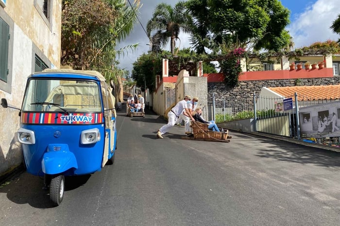 Funchal: Rodelbahn und Altstadt-Erlebnis mit Tukway