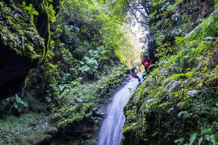 Canyoning für Fortgeschrittene auf Madeira