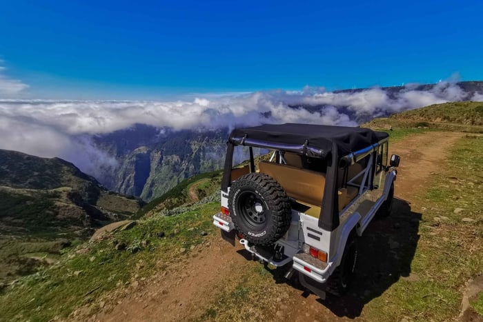 Madeira: Ganztagestour mit dem Jeep, natürliche Pools, Seixal & Fanal