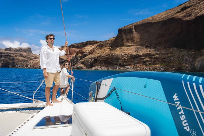 Madeira Private Catamaran Tour in Ponta de Sao Lourenço