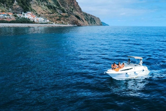 Madeira: Private Whale-Watching-Bootsfahrt mit Delfinbeobachtung