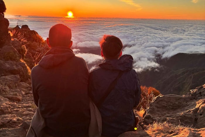 Sonnenaufgang Pico do Areeiro - Pico Ruivo - Ticket inklusive