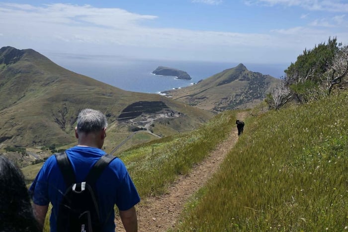 Wyspa Porto Santo: szlak panoramiczny Pico do Facho