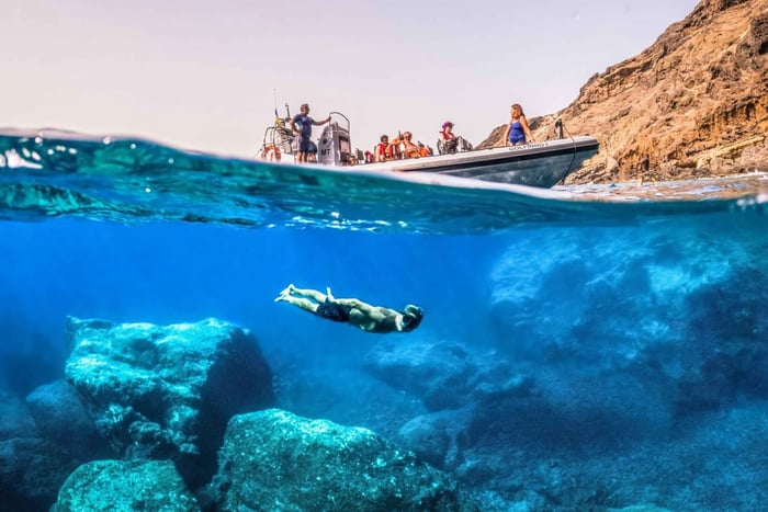 Porto Santo Island RIB (Rigid Inflatable Boat) Tour