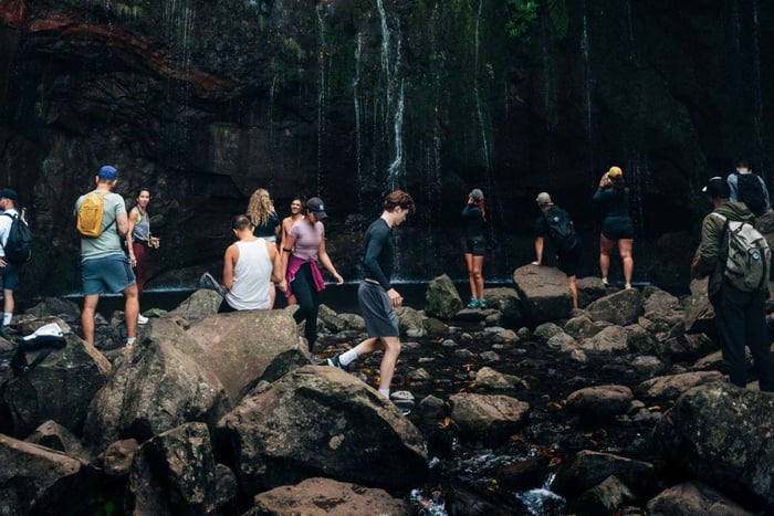 Rabaçal: 25 Fontes & Risco Levada Wanderungstransfer