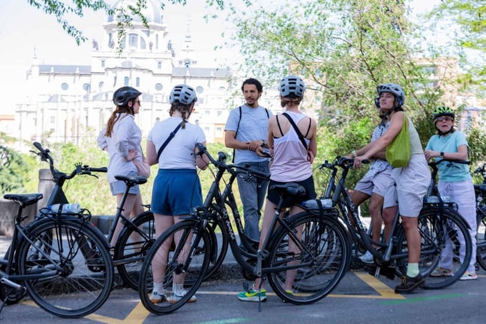 O melhor de Madrid: 3 horas de tour guiado de bicicleta em pequenos grupos