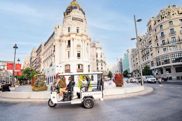 Classic Madrid Tuk Tuk Tour