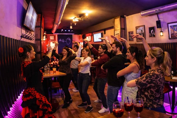 Flamenco Class in Madrid with Unlimited Sangria