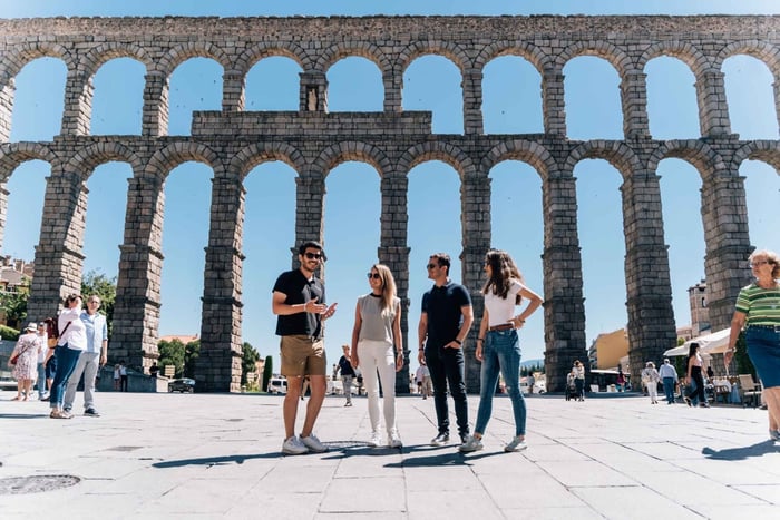 Fra Madrid: Segovia, Ávila og Toledo guidet tur