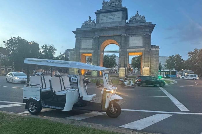 Madrid: 1-times byrundtur med højdepunkter med Eco Tuk Tour