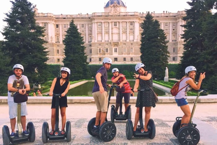 Madrid: Guidet Segway-tur i bymidten